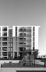 Image of beck property apartment in black and white